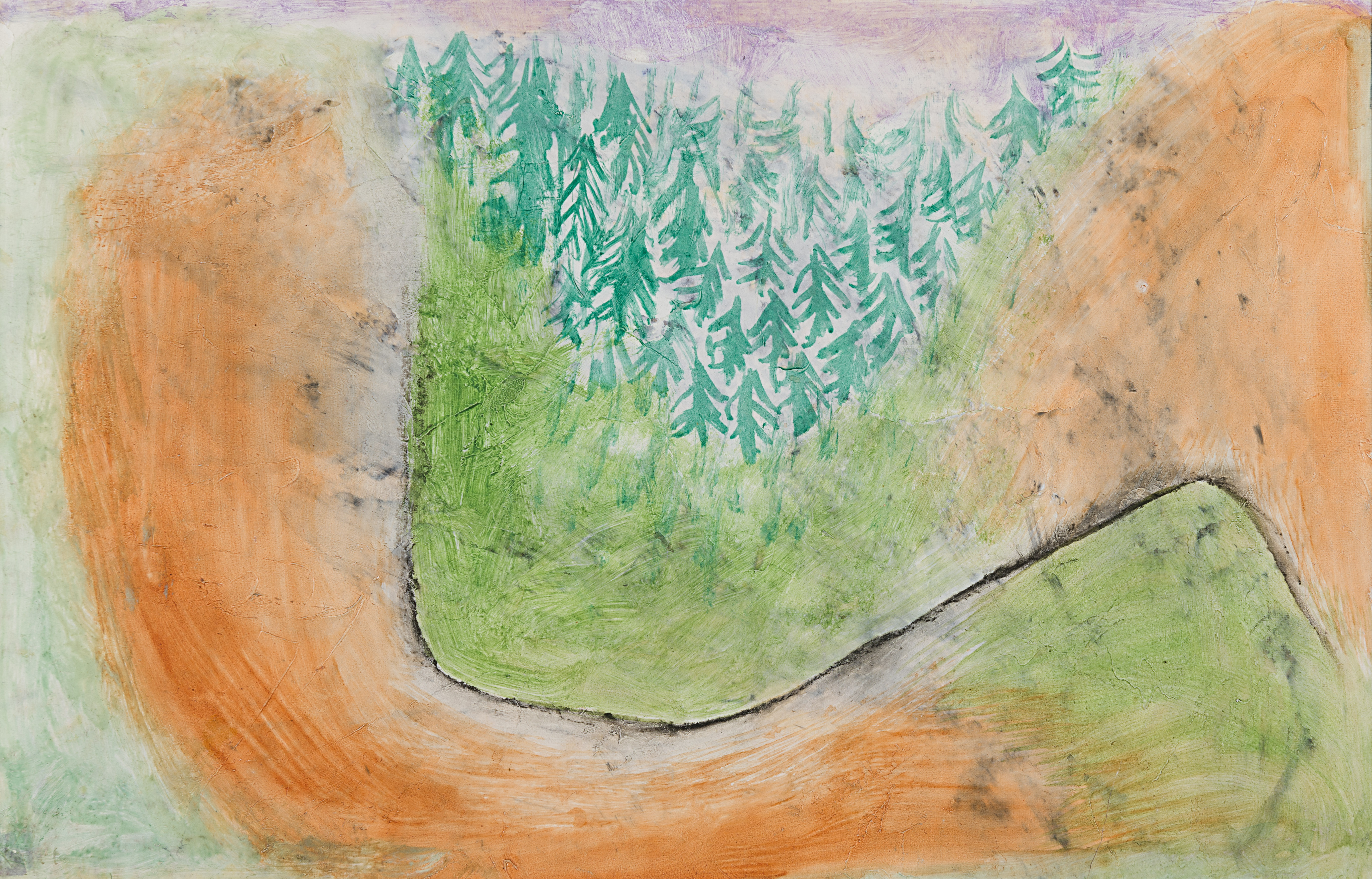 Landscape in the Lower Alps (Voralpine Landschaft)